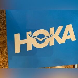 Hoka box.  Empty